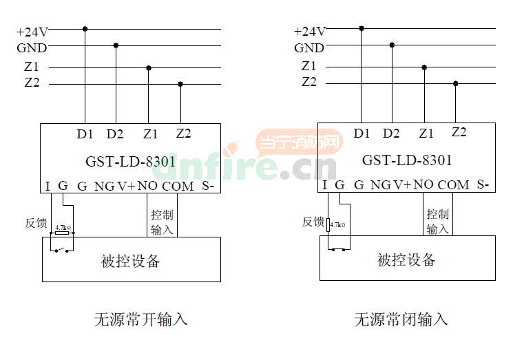 火灾报警系统输入/输出模块的工作原理